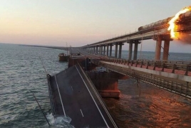 Truck that blew up Crimea bridge also travelled through Armenia, says Russia