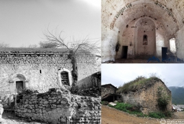 Азербайджанцы разрушили армянскую церковь в Гадруте