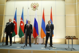 Putin invites Pashinyan, Aliyev to meet in Russia