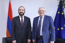 Глава МИД Армении и Боррель обсудили вопросы деятельности и расположения гражданской миссии ЕС