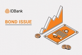 IDBank issues two tranches of bonds at once։ AMD and USD