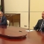 Песков: РФ готова организовать встречу Пашинян-Алиев на своей территории