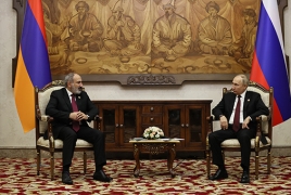 Пашинян на встрече с Путиным затронул тему роста напряженности в зоне ответственности миротворцев РФ в Карабахе