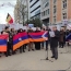 В Бельгии провели акцию протеста с требованием оказать давление на Азербайджан для открытия Лачинского коридора