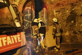 В армянской церкви в Стамбуле случился пожар: 2 человека погибли