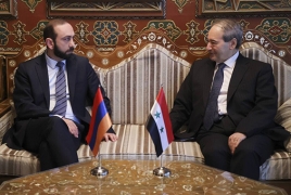 Глава МИД Армении в Дамаске встретился с сирийским коллегой