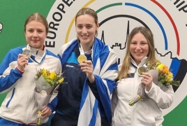 Elmira Karapetyan wins European Shooting Championships bronze