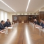 Armenian Defense Minister meets former NATO chief in Yerevan