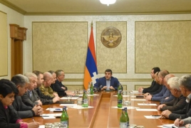 Karabakh President convenes Security Council meeting