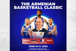 Armenian, French basketball teams to play friendly matches in LA