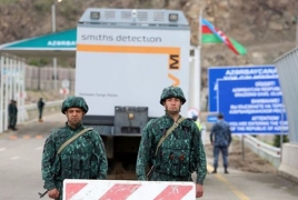 Karabakh: Azerbaijan deploys scanners at illegal checkpoint