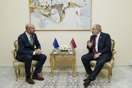Pashinyan travels to Brussels ahead of Aliyev meeting