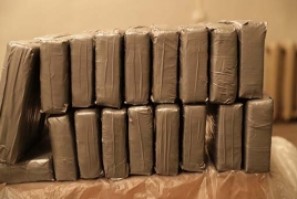 Armenia seizes 1 ton of cocaine worth €250 million