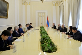 Президент Армении и спецпредставитель Кореи обсудили перспективы сотрудничества в строительстве АЭС