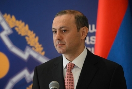 Секретарь Совбеза Армении в Минске примет участие во встрече глав СБ стран ОДКБ
