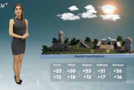 МИД РА: В эфире прогноза погоды на азербайджанском ТВ Армения, включая Ереван, представлена как Азербайджан