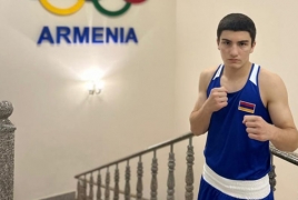 Բռնցքամարտիկ Ալիկ Կճոյանը հաղթել է ադրբեջանցի մարզիկին պատանիների ԵԱ-ում