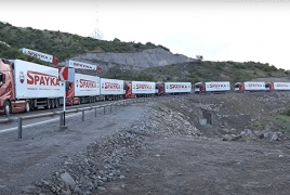 Կոռնիձորում բեռնատարների սառնարաններն աշխատում են, որ դեղորայքը, կաթի փոշին չփչանա