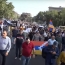 Peaceful march starts in Yerevan to support Ruben Vardanyan