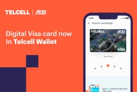 New co-branded Visa digital card in Telcell Wallet