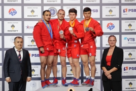 Армянские самбисты стали вице-чемпионами мира