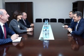 ԱԳ փոխնախարարն ու Վրաստանի խորհրդարանականն անդրադարձել են ԵՄ-ի հետ երկու երկրի երկխոսությանը