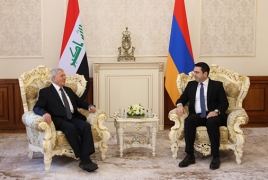 ԱԺ խոսնակն Իրաքի նախագահի հետ քննարկել է բարեկամական հարաբերությունների զարգացման հեռանկարները