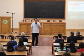 Гендиректор Вива-МТС Армен Аветисян выступил с лекцией в ЕГУ