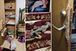 Armenian church looted, vandalized in Sweden