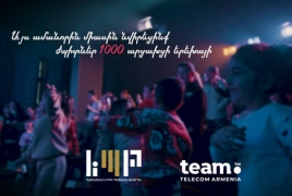 Team-ը «Իմ Նոր տարի» մանկական ինտերակտիվ երաժշտական ներկայացման տոմսեր է նվիրել 1000 արցախցի երեխայի