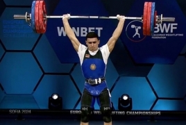 Armenian lifter Gor Sahakyan defends European title