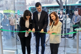 Renovated Ucom sales and service center opens at Komitas 30