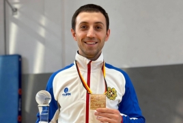Armenia’s Artur Davtyan wins Gymnastics World Cup gold