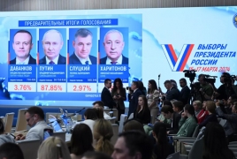 Путин побеждает на выборах
