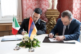 Հռոմում ստորագրվել է ՀՀ-Իտալիա ռազմական գործակցության տարեկան ծրագիրը