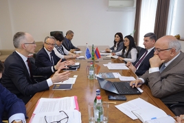 Սանոսյանը ԵԽ պատվիրակությանն է ներկայացրել  ԼՂ-ից բռնի տեղահանվածների աջակցության ծրագրերի իրականացումը