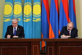 ՀՀ–ն և Ղազախստանը մի շարք փաստաթղթեր են ստորագրել․ Երևանն ու Աստանան` քույր քաղաքներ