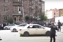 Երևանում անհնազանդության ակցիաներ են. Փողոցներ են փակվում, կառավարության դիմաց ցույց է