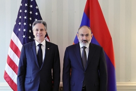 Пашинян и Блинкен обсудили вопросы армяно-азербайджанского мирного процесса и делимитации границы
