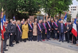Во французском Аньер-сюр-Сене прошла торжественная церемония, посвященная 109-й годовщине Геноцида армян
