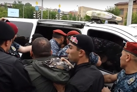 41 detained as antigovernment protests continue in Yerevan