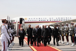Пашинян прибыл в Тегеран для участия в церемонии прощания с президентом Ирана и другими погибшими