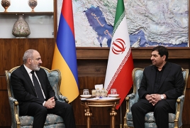 Пашинян на встрече с и.о. президента Ирана выразил надежду на продолжение реализации намеченных с Раиси программ