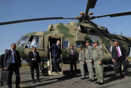 Вертолет Пашиняна совершил внеплановую посадку в Ванадзоре