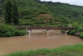 Саносян: В Лори и Тавуше из-за наводнения разрушились 17 мостов
