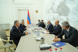 Пашинян - генсеку ОЧЭС: Армения заинтересована в расширении связей в транспортном, энергетическом и других направлениях