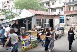 Բացօթյա ապօրինի առևտուրը վերացնելու համար Երևանում ստուգայցեր են իրականացվում