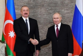 Russian, Azerbaijani leaders expected to discuss Yerevan-Baku settlement