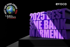 Evocabank-ը` լավագույն ՓՄՁ բանկը ՀՀ-ում