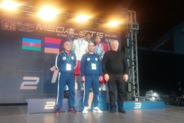 Armenian boxers win 2 gold, 3 silver medals at EUBC U23 Championships